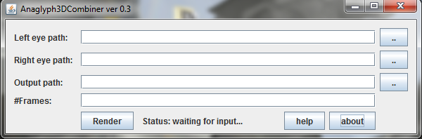 Anaglyph3DCombiner GUI