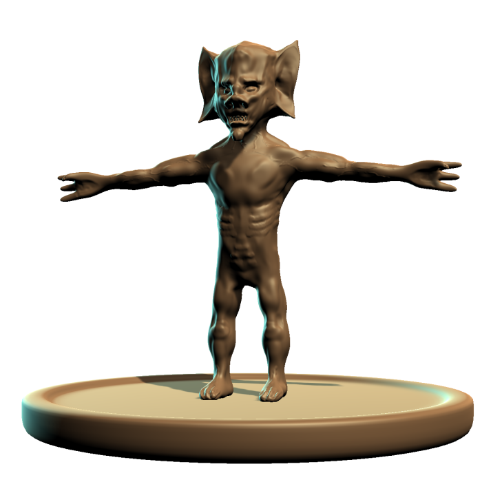 Goblin sculpted Goblin sculpted